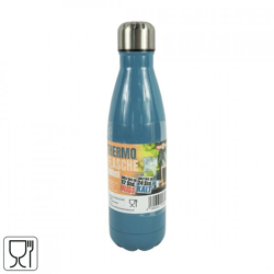Telewelt Thermosflasche, blau, 500 ml