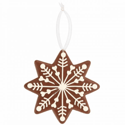 Weihnachtsaufhänger Stern Candy 11 cm
