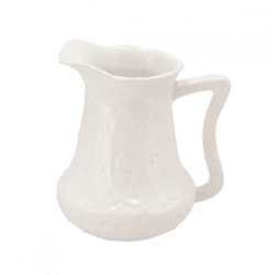 Vase Can you feel it white 15 cm