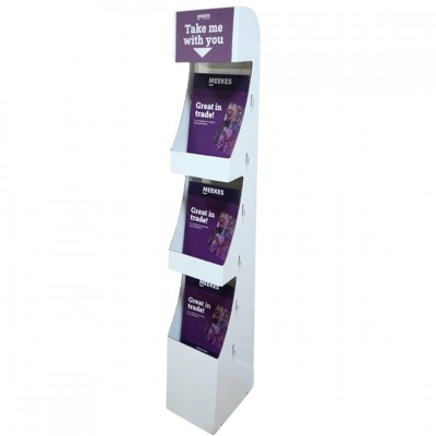 Display A4 Prospekthalter Plexi 147 cm B-Wahl/gebraucht