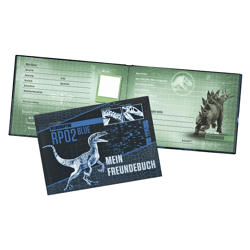 Jurassic World - Freundebuch
