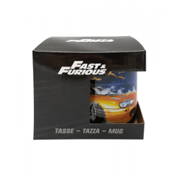 Fast and Furious - Keramiktasse orange - 320 ml