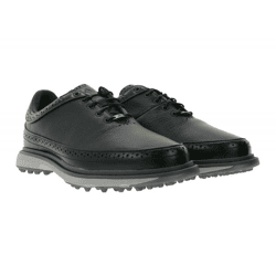 adidas Mc80 Damen Golf-Schuhe Echtleder-Schuhe mit Boost-Zwischensohle wasserdichte Sport-Schuhe ID0226 Schwarz