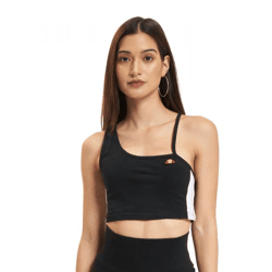 ellesse Playsol Crop Top schwarz