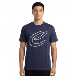 stilsicheres Formula E Herren T-Shirt Baumwoll-Shirt mit Formula E Logo Sommer-Shirt Motorsport 701223589 001 Navy-Blau