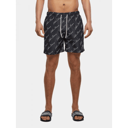 sommerliche Urban Classics Herren Shorts 100 g/m² Schwarz