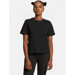 modernes Urban Classics Damen T-Shirt 220 g/m² mit Baumwolle Schwarz