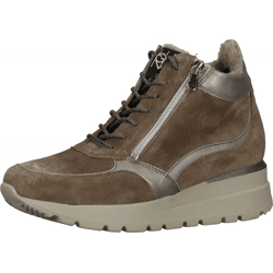 Comfortable Waldläufer Lace-Up Sneakers for Women 793801 201 830 Beige