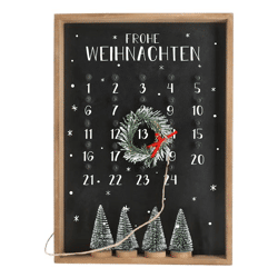 Weihnachts Kalender 35cm x 25cm 