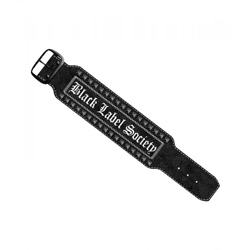 Black Label Society Armband Heavy-Metal-Band mit Metallnieten Fan-Artikel Arm-Schmuck WB1069381BLS3 Schwarz