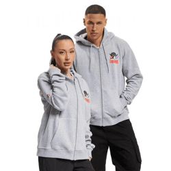 European League Of Football Helvetic Guards 1 Zip Hoodies grau meliert