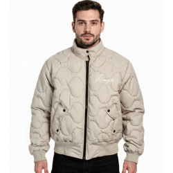 ROUGH. Desert Stepp-Übergangsjacke Herbst-Jacke Beige 10451951820