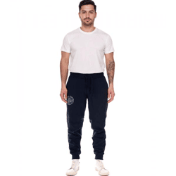 CAMP DAVID Herren Jogging-Hose mit Baumwollanteil Sweat-Hose Trainings-Hose 428251 2301 Dunkelblau