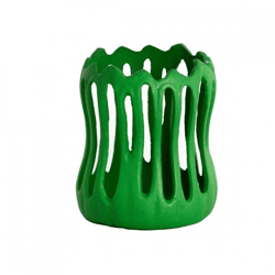 Light & Living Tivoli Tealight Holder, Green, 13 cm