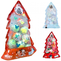 Disney kerstballen Surprises 5 cm 3 assorti set van 15