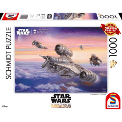 Lucas Film, The Mandalorian, The Escort - 1000 Teile Puzzle