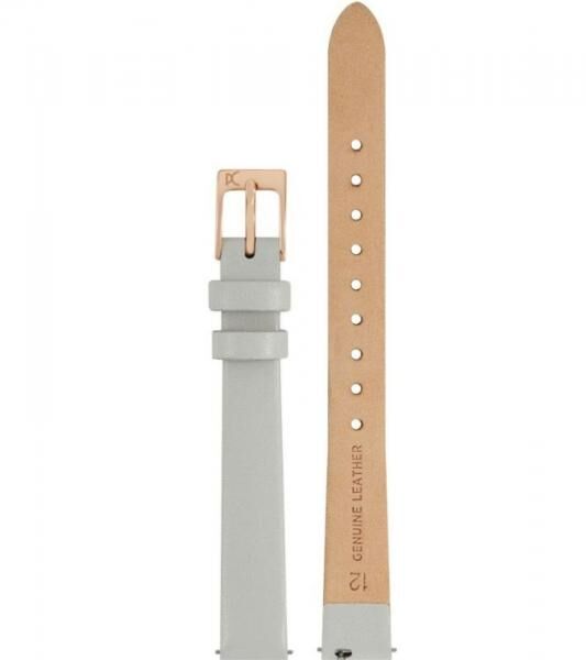 Pierre Cardin Damen Zweizeiger-Armband-Uhr Ziffernblatt mit silbernen Kreis-Details analoge Quarz-Uhr mit Leder-Armband 3ATM 27mm CCM.0506 