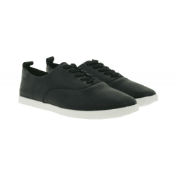Modische Clarks AceLite Lo Damen Echtleder-Schuhe mit herausnehmbarer Sohle Schnür-Schuhe 26167494 Schwarz