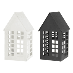 House Candle Holder 2/s, approx. 21 cm H