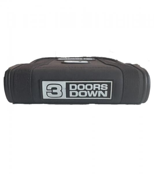 3 Doors Down CD-H&uuml;lle Rock-Band f&uuml;r 24 CD&acute;s CD Protection Fan-Artikel Schwarz/Wei&szlig;