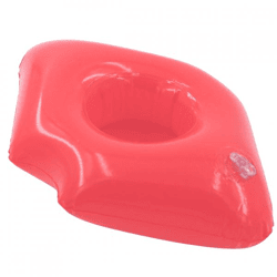 Enjoy Summer opblaasbare bekerhouder Lippen 20 cm