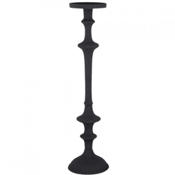PTMD Kerzenhalter „Yourney“, rustikal, schwarz, 80 cm