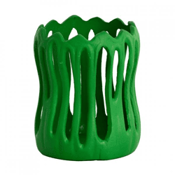 Light & Living Tivoli Tealight Holder, Green, 16 cm