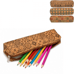 Out of the Blue Etui aus Kork, 20 cm, 4er-Set in verschiedenen Farben