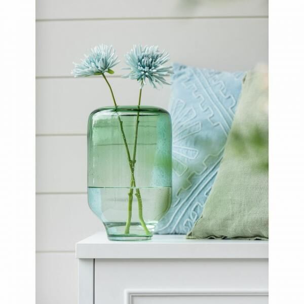 J-Line artificial flower Chrysanthemum light blue 40 cm