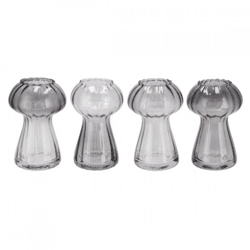 Vaas Nova zwart 17 cm 4 assorti