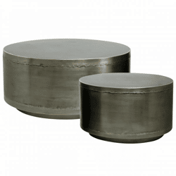 PTMD Beistelltisch Georgy Metall 80 cm 2er Set