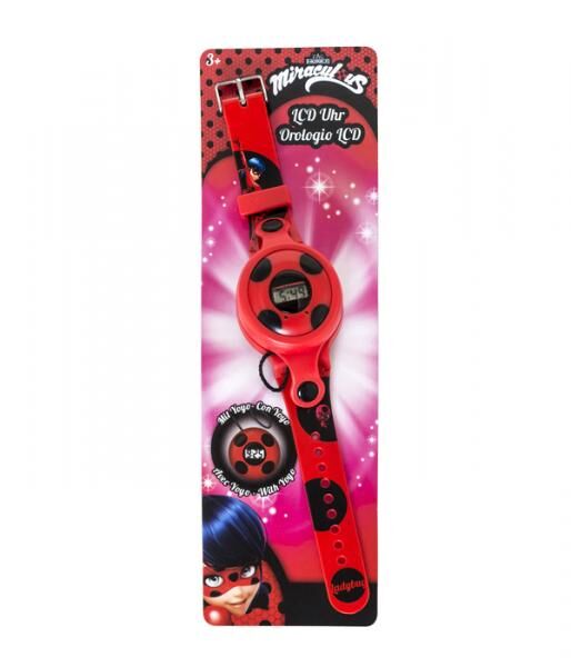 Miraculous - LCD clock with removable YoYo
