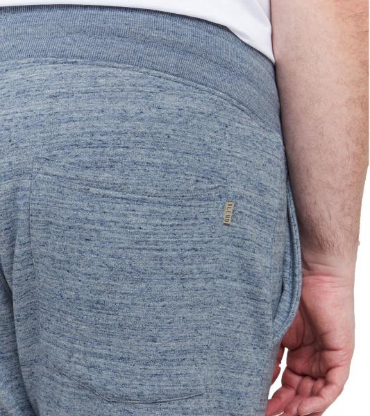 BLEND BT Venno Herren Sport- und Freizeit-Bermuda &Uuml;bergr&ouml;&szlig;e bequeme Baumwoll-Sweat-Shorts Gro&szlig;e Gr&ouml;&szlig;en 20714926 ME 194013 Blau