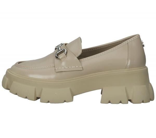 STEVE MADDEN Trifecta Plateau-Schuhe Retro Loafer Halbschuhe SM11001855-02002-166 Beige