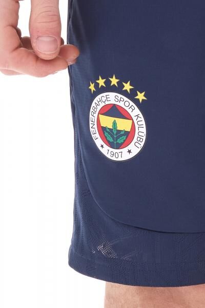 PUMA Fenerbahce Istanbul Trainingshose Herren Sport-Shorts Fu&szlig;ball Fan-Bermuda mit DryCell 778161 12 Blau