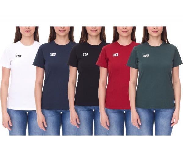 Outfitter OCEAN FABRICS TAHI T-Shirt nachhaltiges Damen Präsentations-Shirt Sommer-Shirt Sport OUT-W-1020-OTW Rot, Grün, Dunkelblau, Schw