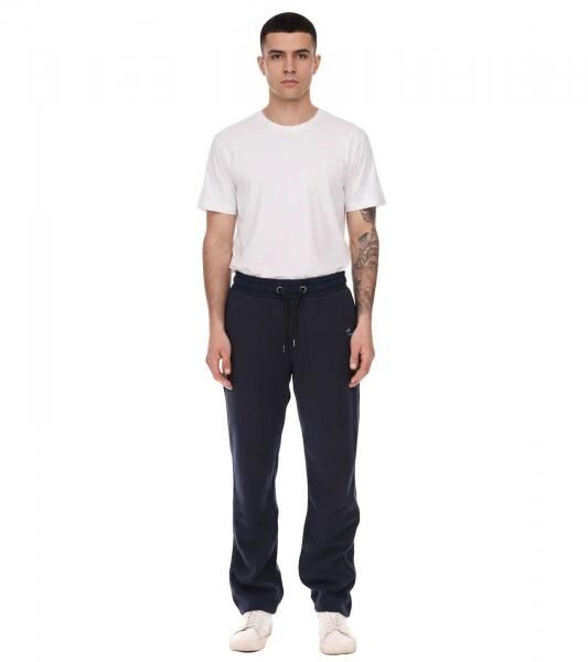 MAUI SPORTS Herren Fleece-Hose Freizeit-Jogger Homewear Oeko-Tex 100 zertifiziert 9087474 Blau