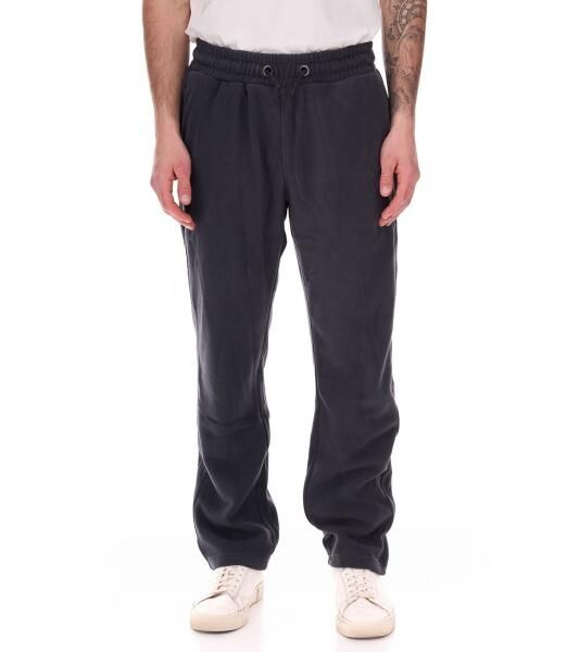 MAUI SPORTS Herren Fleece-Hose Freizeit-Jogger Homewear Oeko-Tex 100 zertifiziert 9087474 Grau