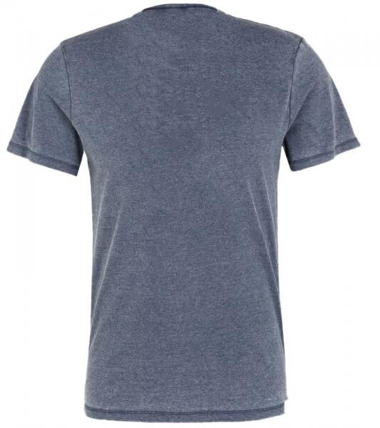 RE:COVERED X Disney Herren T-Shirt mit Mickey Mouse Print Baumwoll-Shirt Rundhals-Shirt PCDIS1851 Dunkelblau-meliert