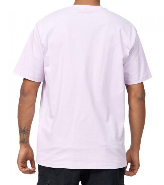RE:COVERED X Disney Herren T-Shirt mit 3 Tone Fade Mickey Mouse Print Baumwoll-Shirt Rundhals-Shirt MMDIS2687 Violett