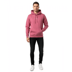 ON THAT ASS Jaco Herren Hoody Kapuzen-Pullover Baumwoll-Sweater mit Kängurutasche Hoodie Rosa