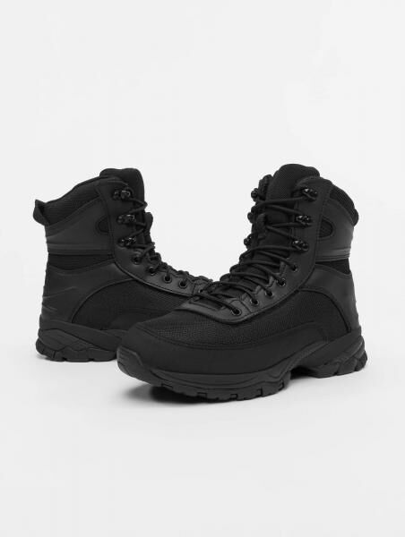 robuste Brandit Herren Boots Rei&szlig;verschluss Taschen Schwarz