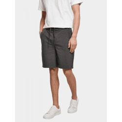 bequeme Build Your Brand Herren Shorts Stretch Kordelzug Taschen Anthrazit