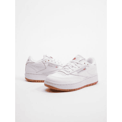 stylische Reebok Herren Sneaker Kordelzug Rippbündchen Weiß