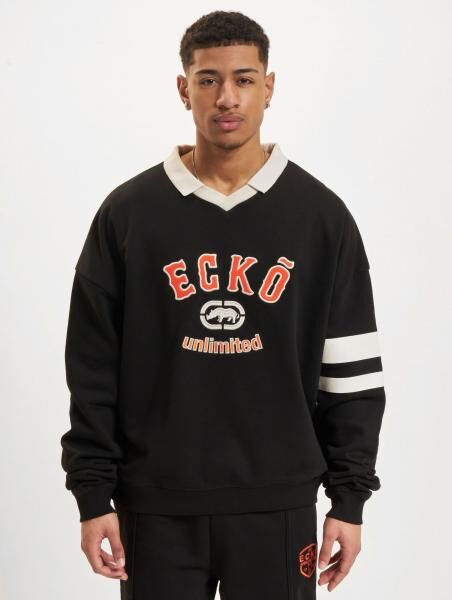 weiches Ecko Unltd. Herren Sweatshirt mit Baumwolle Schwarz