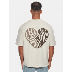 Sporty Dropsize Men's T-Shirt, 210 g/m², made of cotton, cream-white