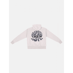 moderner Dropsize Herren Hoodie Oversize mit Baumwolle Grau