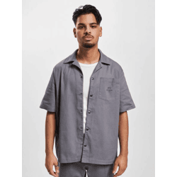 bequemes DEF Herren T-Shirt Stretch mit Baumwolle Grau