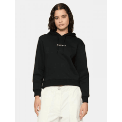 Soft Miss Tee Women's Hoodie with Cotton, Black