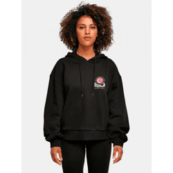 Soft Merchcode Women's Hoodie, Oversized, 300 g/m², Black